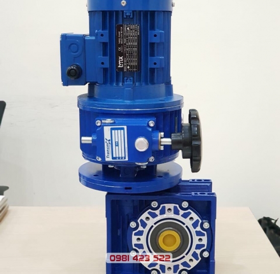 Transmax Motor giảm tốc trục vít bánh vít 